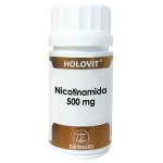 HOLOVIT NICOTINAMIDA 500 MG. 50 CAPS. EQUISALUD  Foto: HOLOVIT_NICOTINAMIDA 50CAP