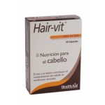 HAIR VIT 30 CAPSULAS HEALTH AID Foto: hair-vit-200x280
