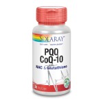 PQQ COQ-10 30 CAPS. SOLARAY Foto: PQQ-CoQ10-36510
