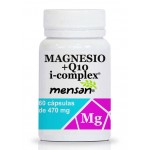 MAGNESIO+Q10 I-COMPLEX 470 MG.60 CAPS. MENSAN Foto: Magnesio + Q10